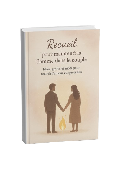 Recueil pour maintenir la flamme dans le couple
